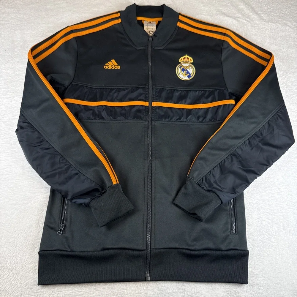 Real Madrid Adidas Anthem Track Football Jacket 2013/2014 G83290 Soccer Spain S